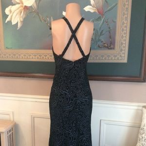 Georgiou Vintage stretch velvet gown 6